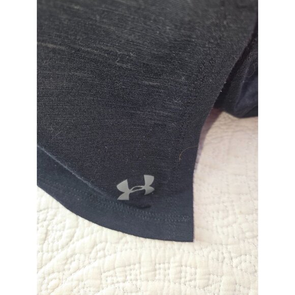 Under Armour Womens Black Threadborne HeatGear Racerback Tank Top*Small* EUC - Picture 3 of 6